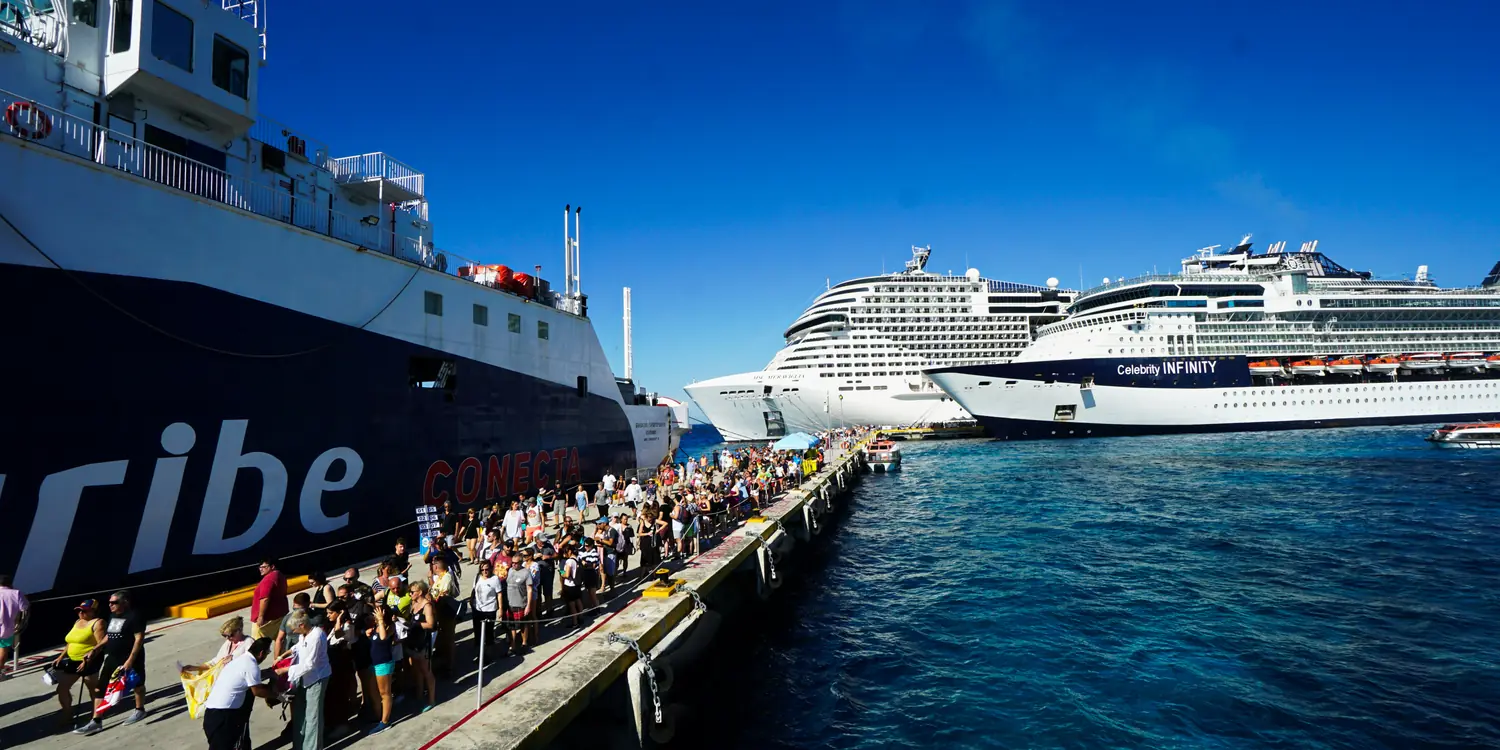 Background image of Cozumel