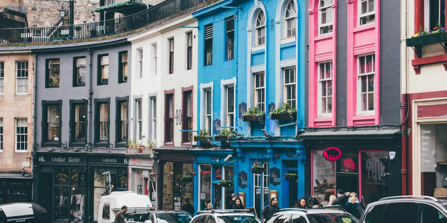 Background image of Edinburgh