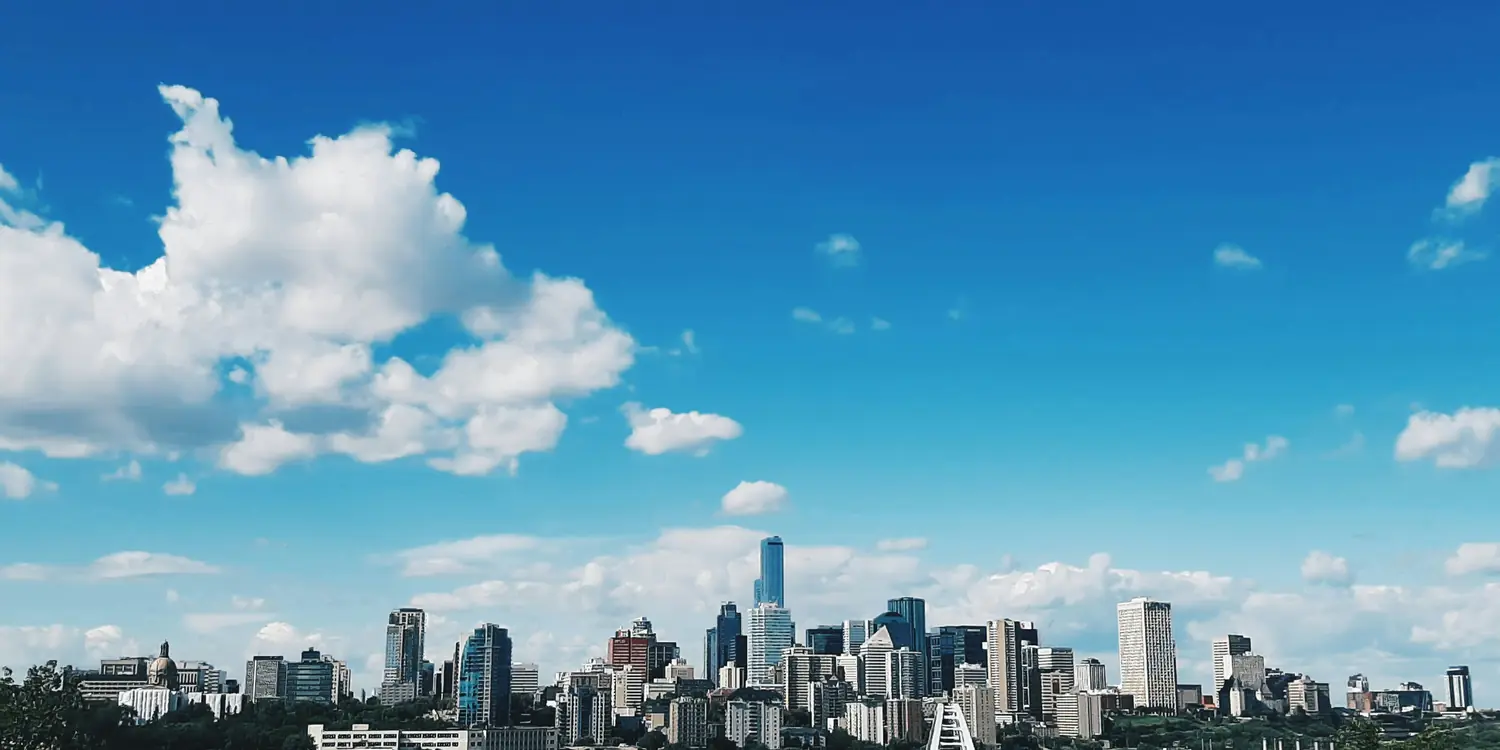 Background image of Edmonton
