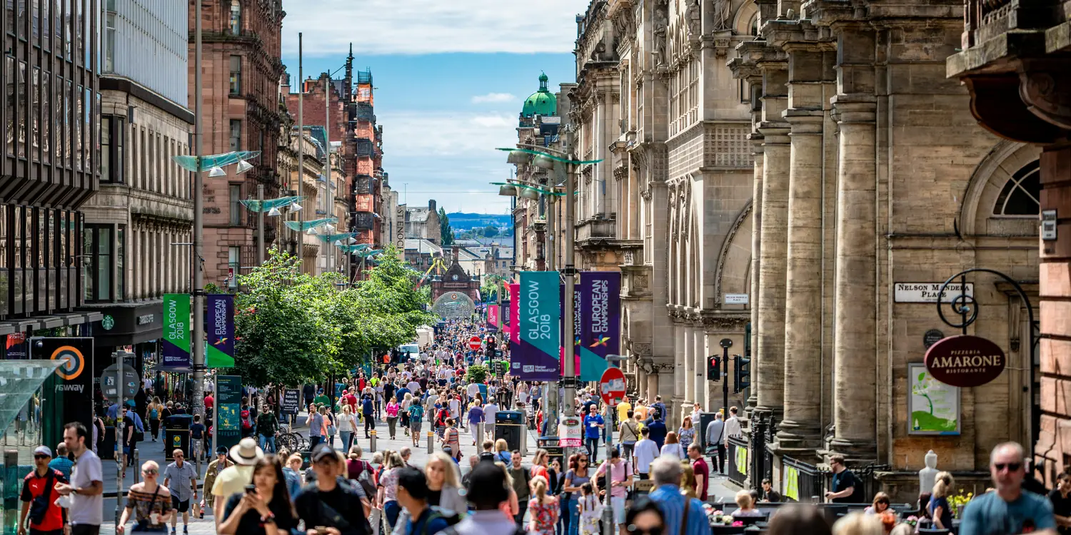 Background image of Glasgow