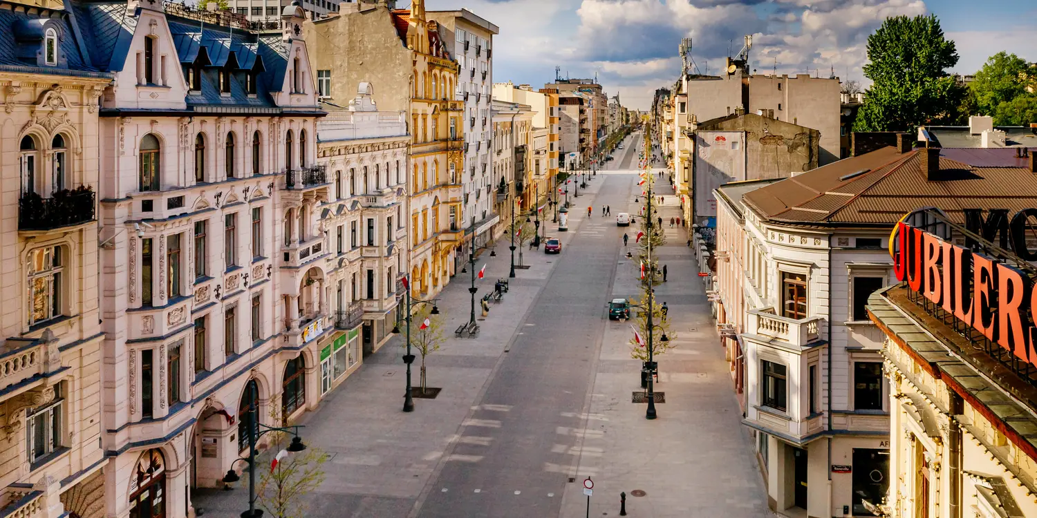 Background image of Lodz