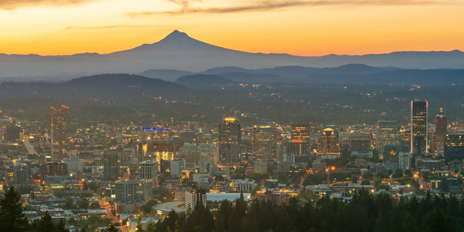 Background image of Portland