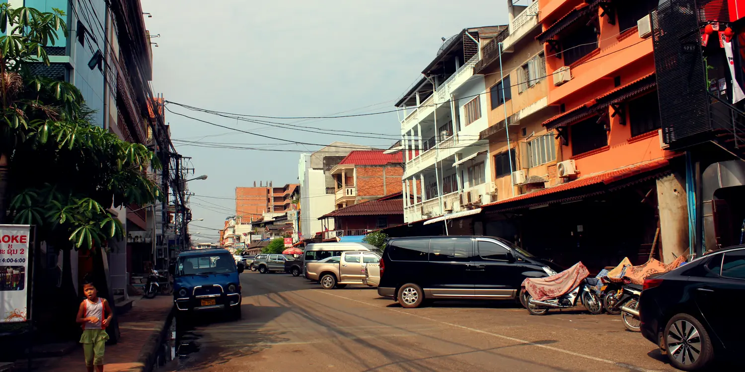 Background image of Vientiane