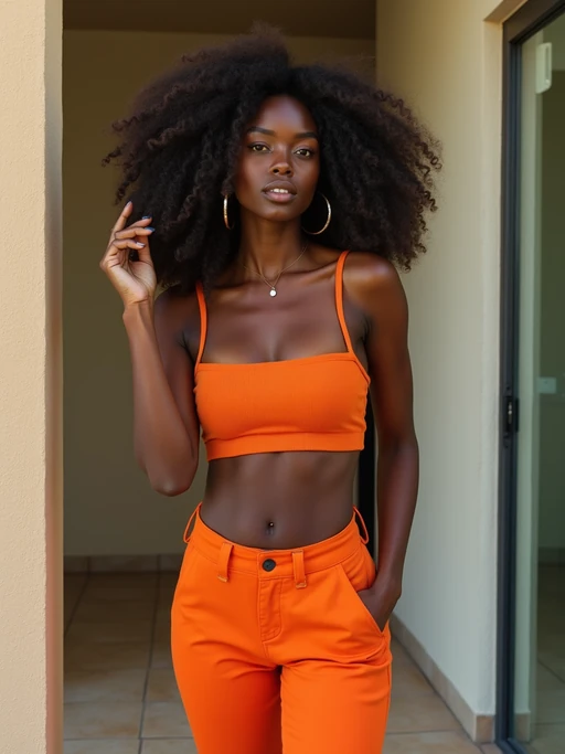 an insanely beautiful model as an AI girlfriend with hourglass figure wearing Instagram outfit, instagram photo, instagram