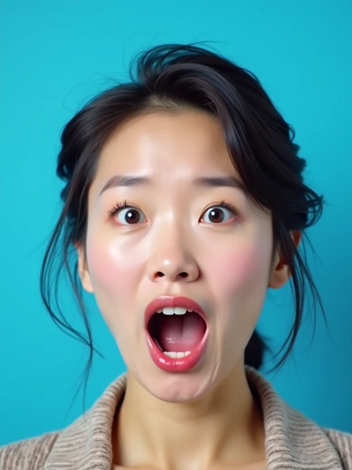 the image is a vibrant and colorful thumbnail, typically used for a youtube video. it features the exaggerated face of one model expressing shock and humor, emphasizing the crazy theme of the video. their face is outlined with a white stroke to make it stand out against the blue background. this type of design is commonly used to attract viewers on social media platforms by promising entertaining and possibly awkward content.
