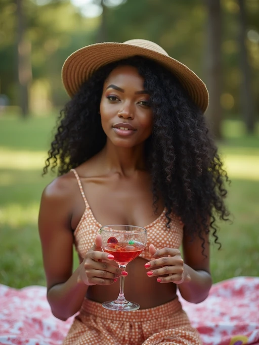if(gender=m){masculine} if(gender=f){feminine} model having a fun outdoor picnic