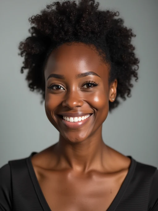 A professional comedian headshot taken in a well-lit studio with a clean, neutral backdrop. The model is dressed in if(gender=f){a stylish yet playful fitted top with natural makeup and a confident smile} if(gender=m){a fitted button-up shirt or a casual jacket with neatly styled hair}, ensuring a polished yet approachable look. The lighting is soft and even, highlighting the model’s expressive face, charisma, and subtle comedic charm. The focus is sharp, capturing a warm and inviting expression, creating the perfect headshot for stand-up comedians, improv actors, and comedic performers.