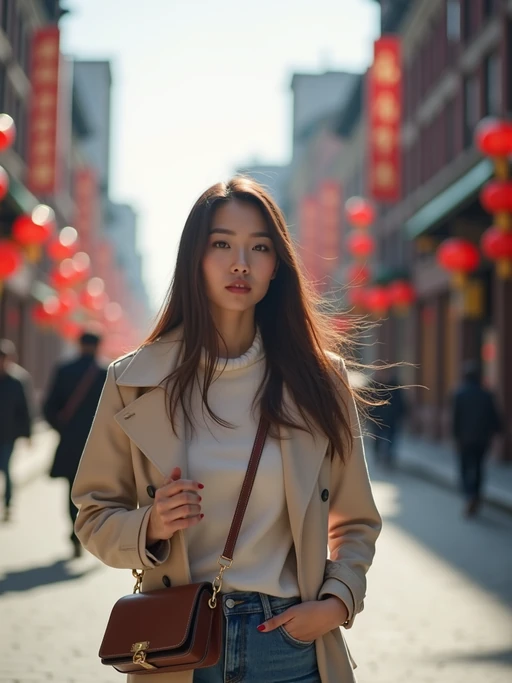 if(gender=m){masculine} if(gender=f){feminine} model taking a casual stroll through a cityscape