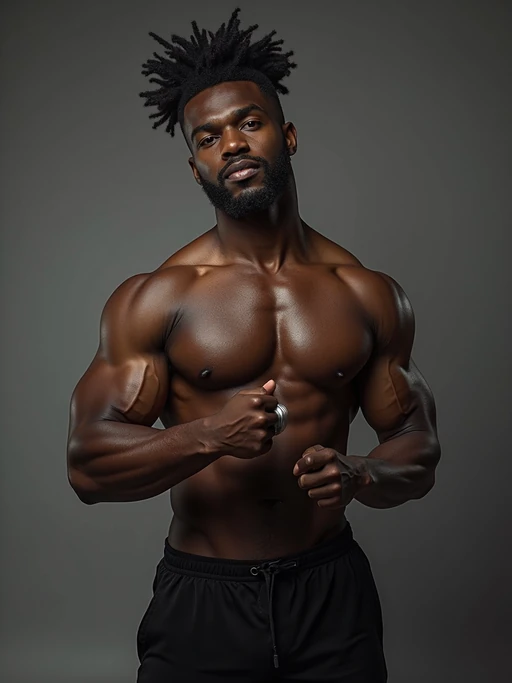 a confident if(gender=m){masculine} if(gender=f){feminine} model engaging in a fitness routine