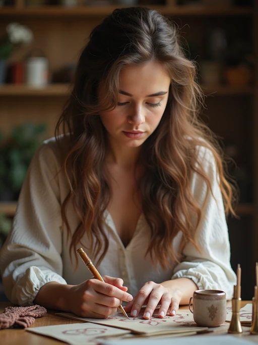 if(gender=m){masculine} if(gender=f){feminine} model engaging in a hobby or craft