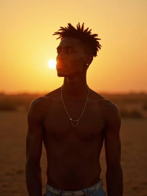 Full body golden hour candid of model. if(gender=f){Alluring full body pose in warm light} if(gender=m){Complete candid moment in sunset}. Golden hour documentary style.