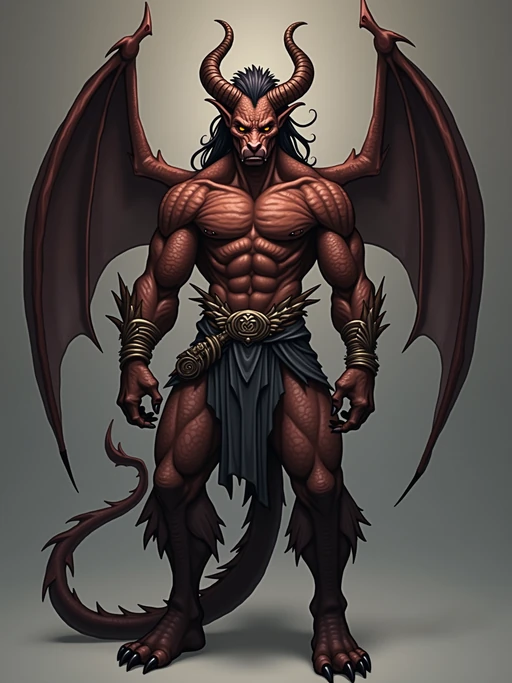 furry character of dragon fursona of model with if(gender=f){graceful dragon features, scaled skin, small horns, and elegant wings} if(gender=m){powerful dragon features, scaled skin, prominent horns, and large wings}, wearing fantasy-inspired clothing, majestic expression, detailed digital furry art style