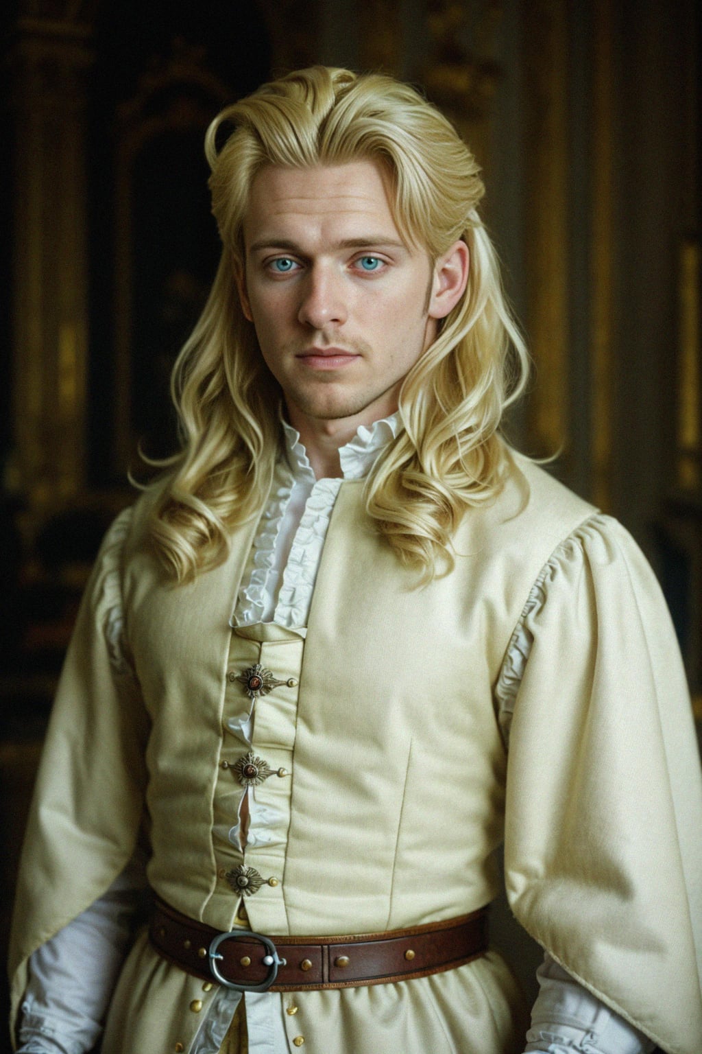 man as 17th Century French King