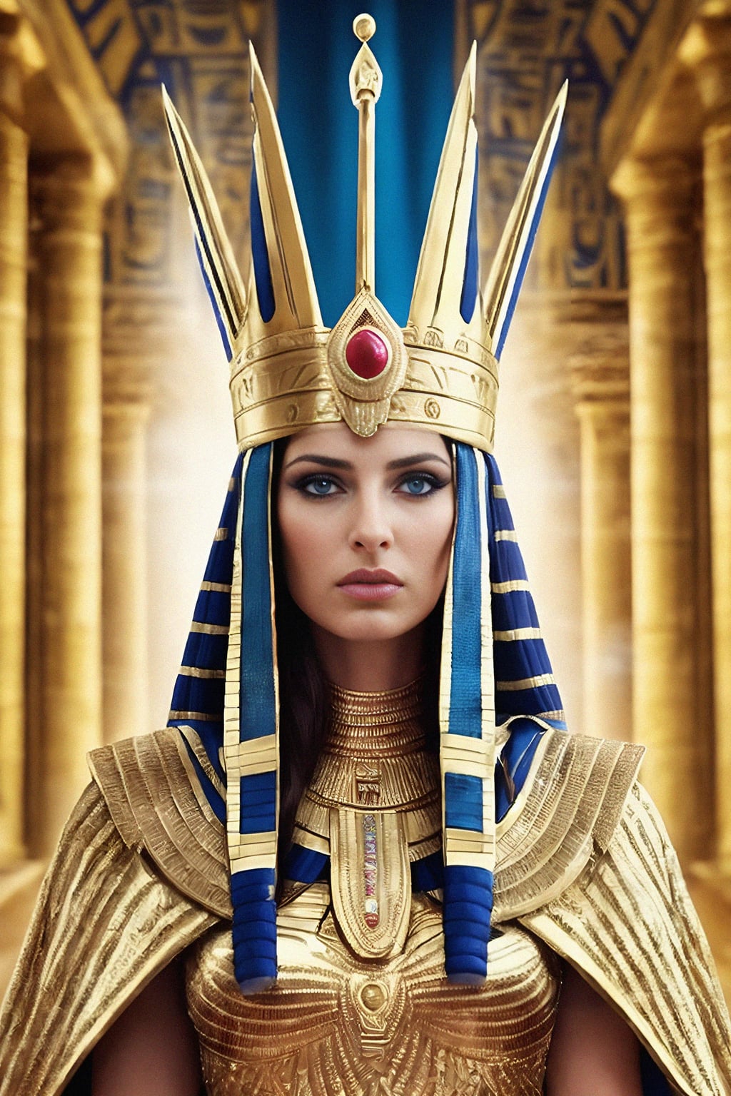 woman as Egyptian Pharaoh Emperor