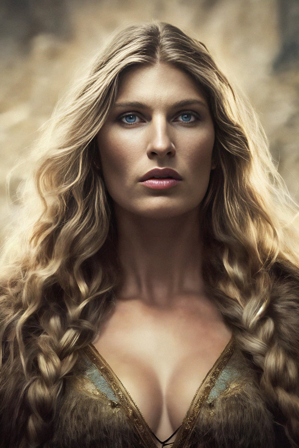 woman as Neanderthal in ancient times