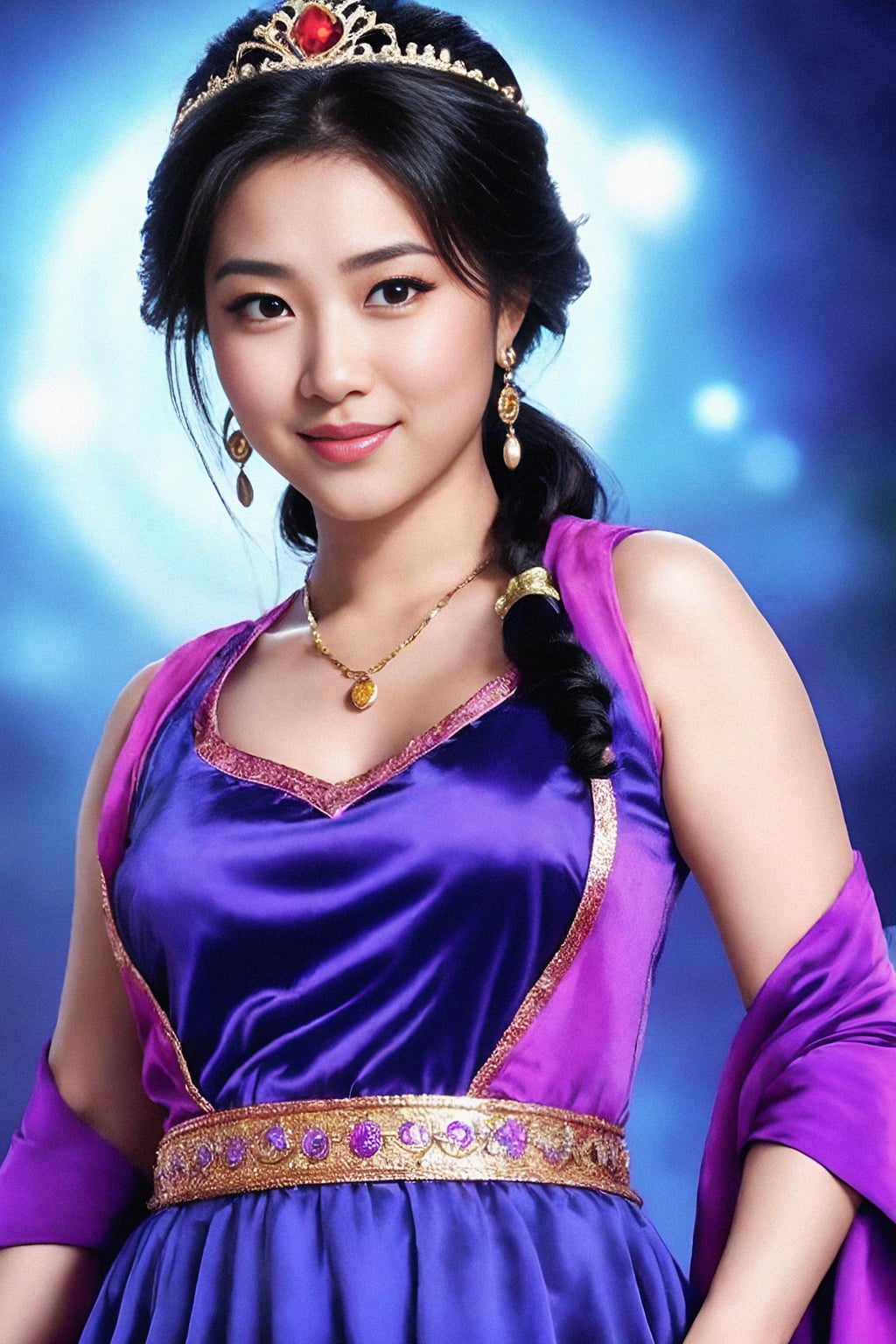 woman as Aladdin  princess from Disney