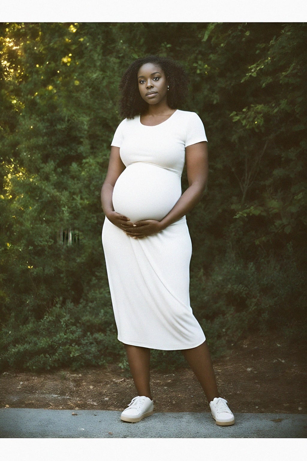 healthy pregnant woman in maternity photographs, beautiful pregnant woman, maternity photography in beautiful home. golden hour