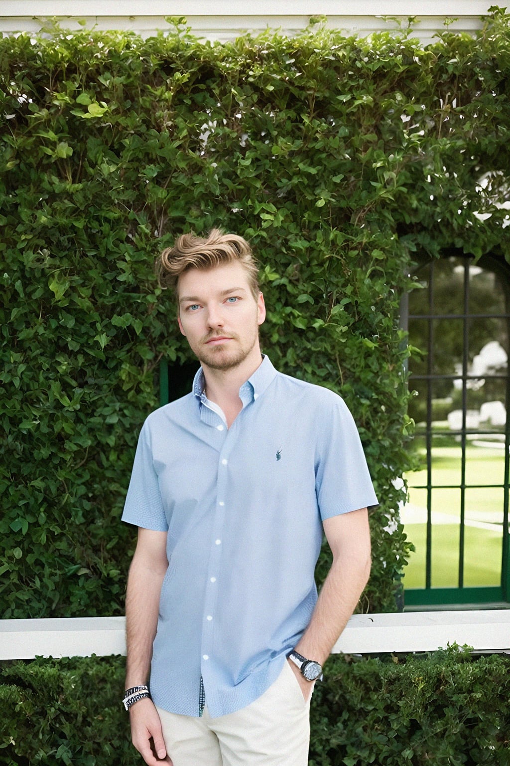 a man in preppy style, old money aesthetic, posh style, elite school stlye, luxurious style, gossip girl neo-prep style, ralph lauren style, country club style, ivy league style