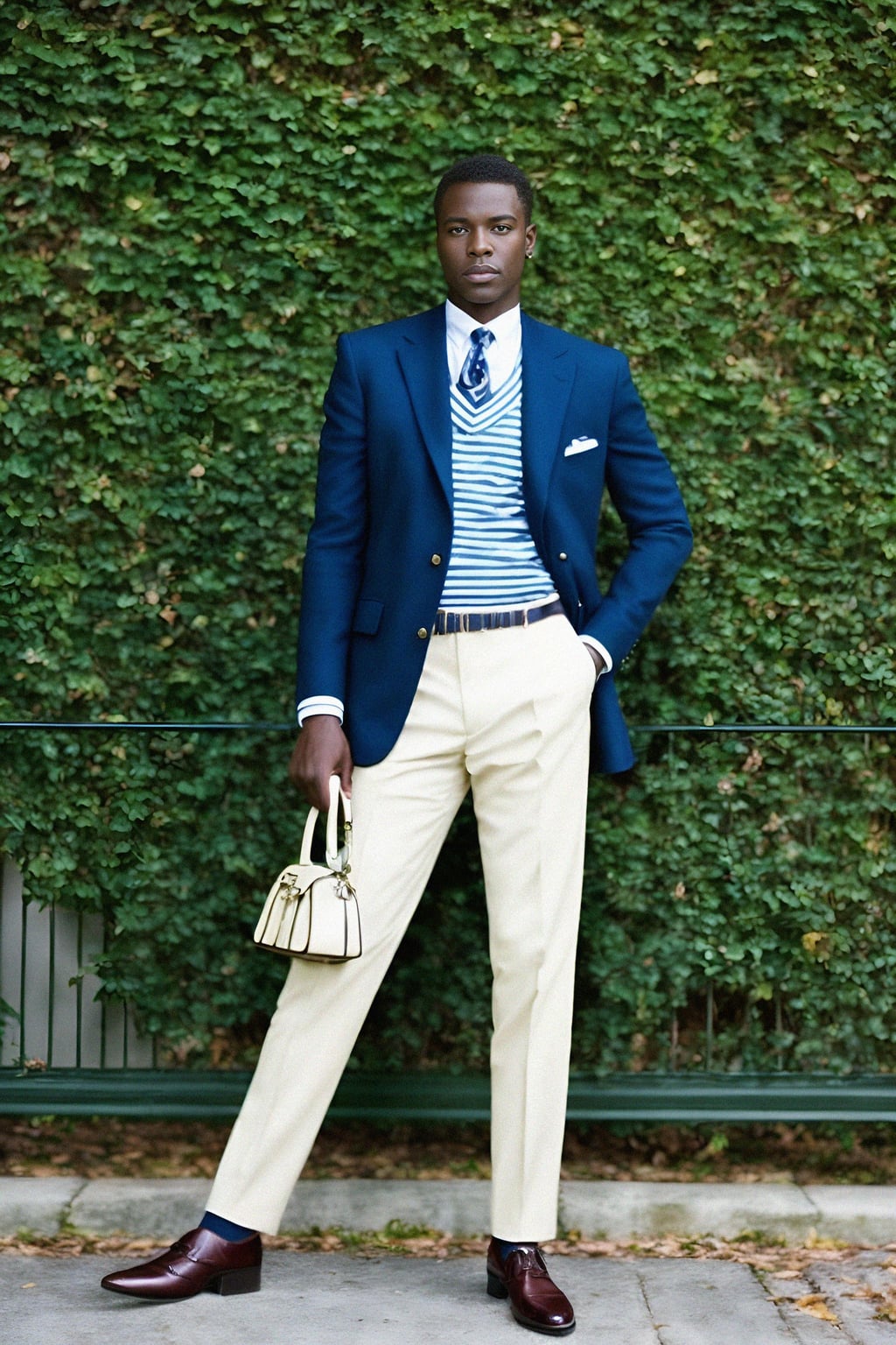 a man in preppy style, old money aesthetic, posh style, elite school stlye, luxurious style, gossip girl neo-prep style, ralph lauren style, country club style, ivy league style