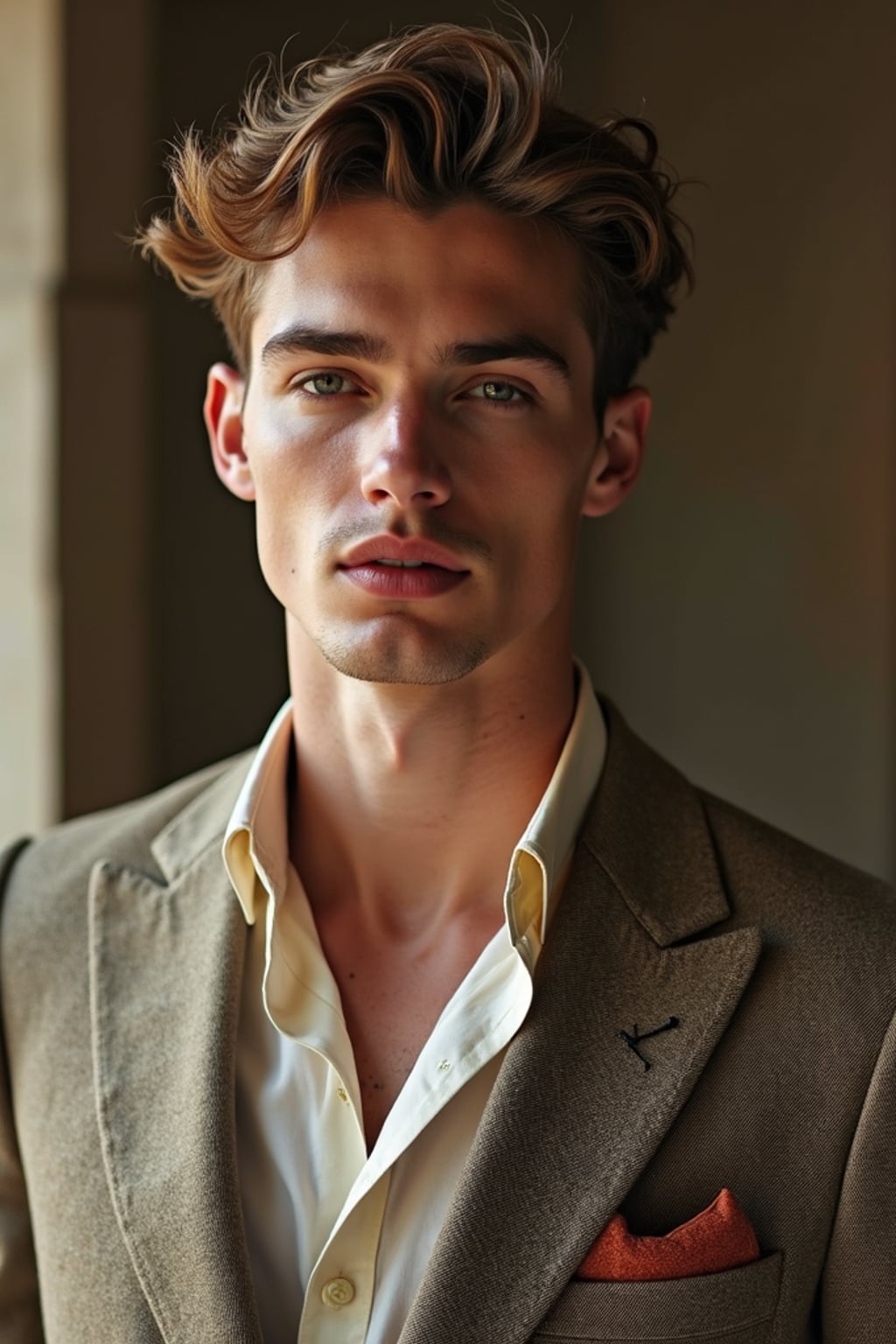a man in preppy style, old money aesthetic, posh style, elite school stlye, luxurious style, gossip girl neo-prep style, ralph lauren style, country club style, ivy league style