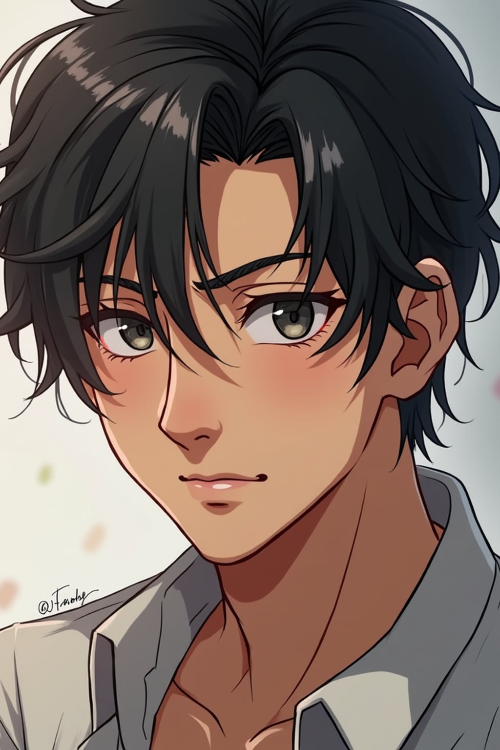 man as concept art of a line art anime anime illustration | | anime anime anime anime anime anime, cute - fine - face, pretty face, realistic shaded perfect face, fine details in the style of line art anime Studios. by stanley artgerm lau, wlop, rossdraws, james jean, andrei riabovitchev, marc simonetti, and sakimichan, trending on artstation