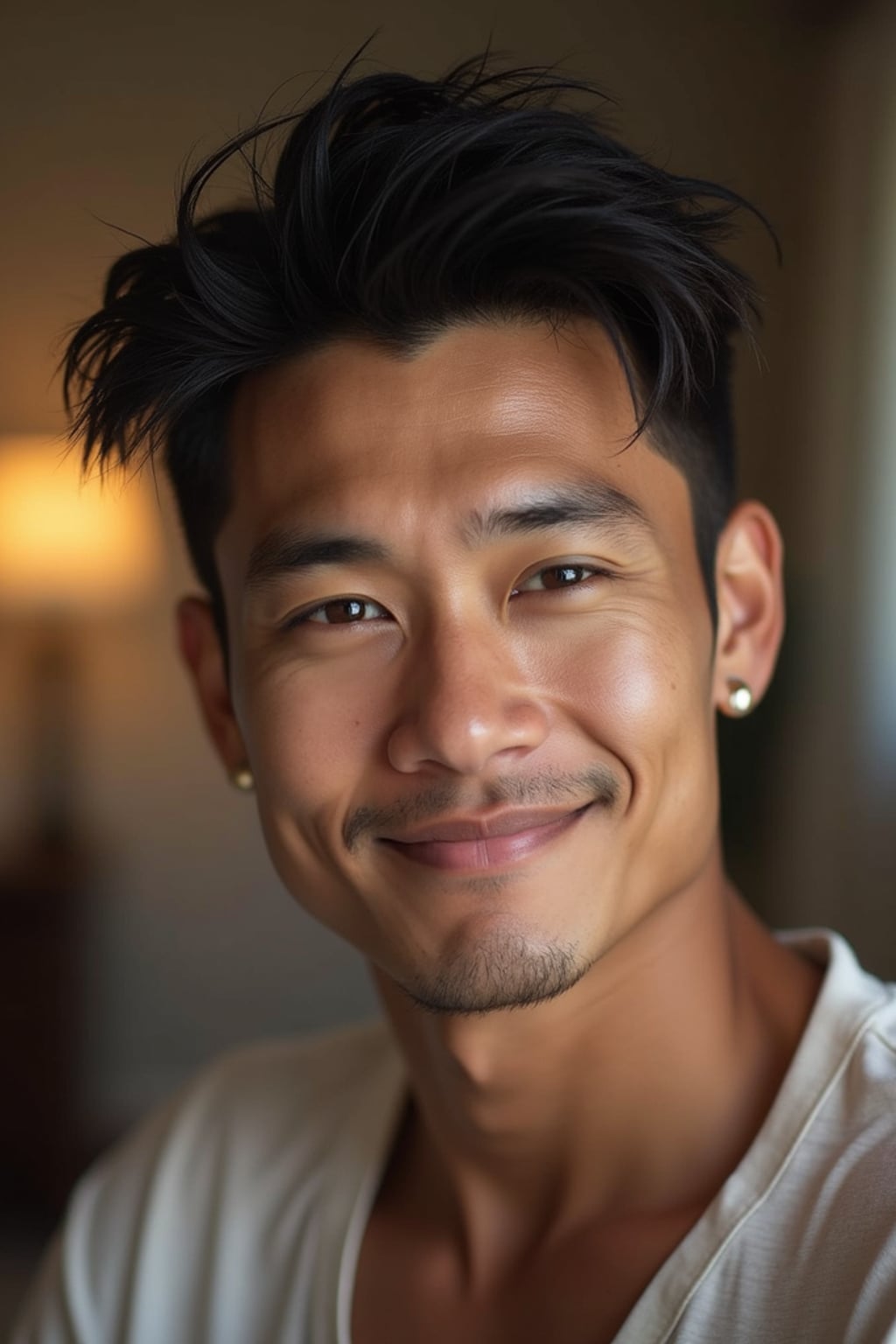 man as a Tinder profile photo. most swiped right person on Tinder