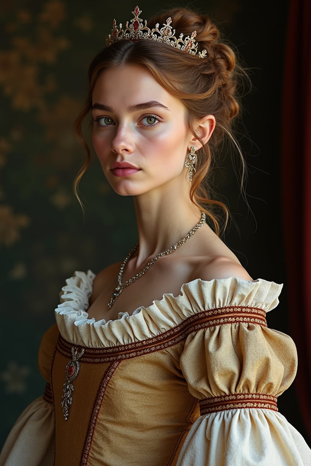woman as 17th Century French  Queen