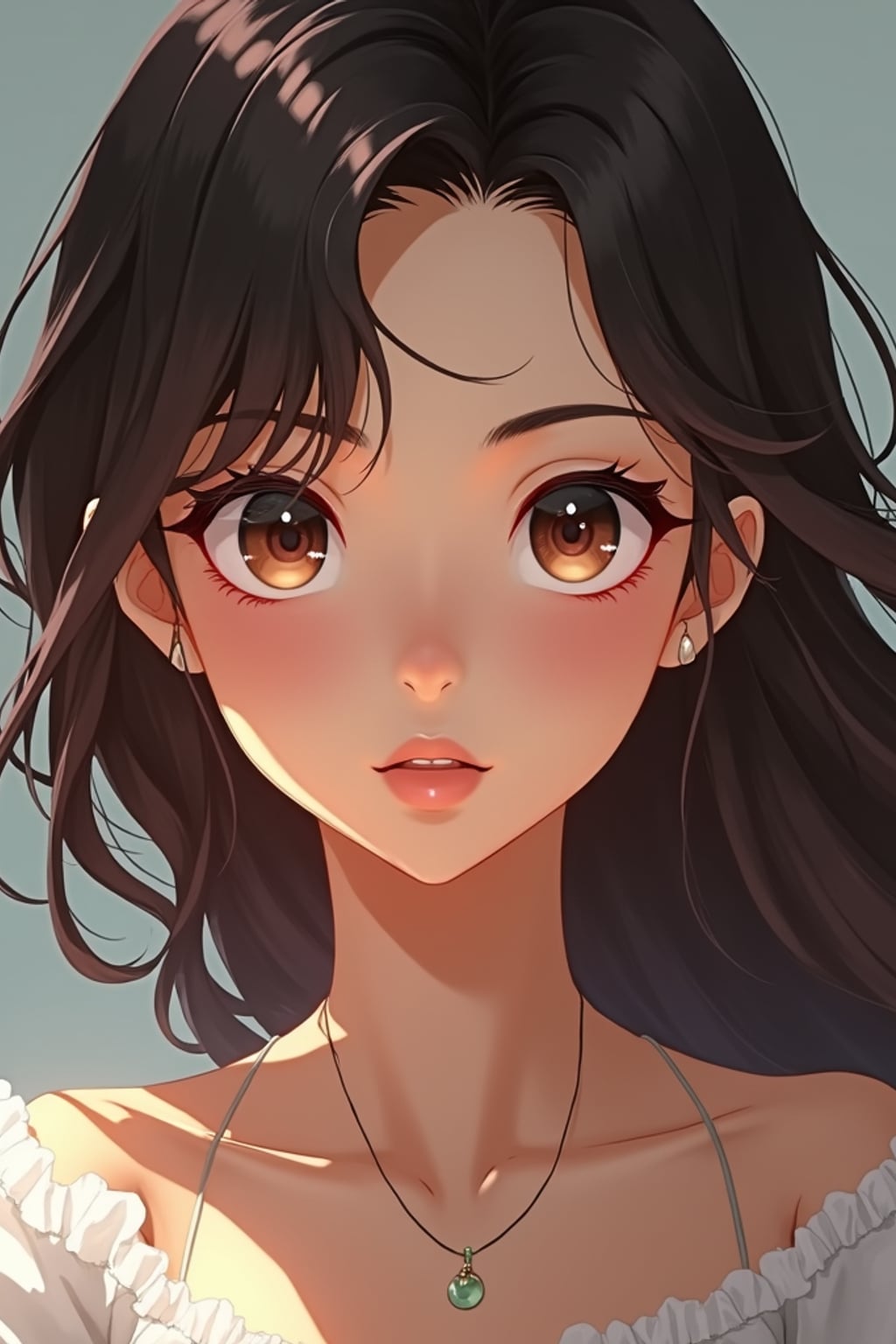 woman as concept art of a line art anime anime illustration | | anime anime anime anime anime anime, cute - fine - face, pretty face, realistic shaded perfect face, fine details in the style of line art anime Studios. by stanley artgerm lau, wlop, rossdraws, james jean, andrei riabovitchev, marc simonetti, and sakimichan, trending on artstation