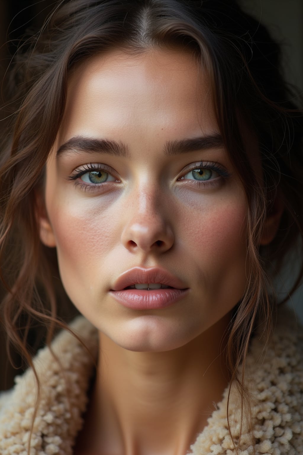 face of woman fashion woman in fashion show clothes, official balmain editorial