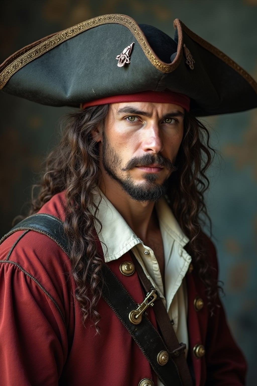 man as a Pirate in the 17th century