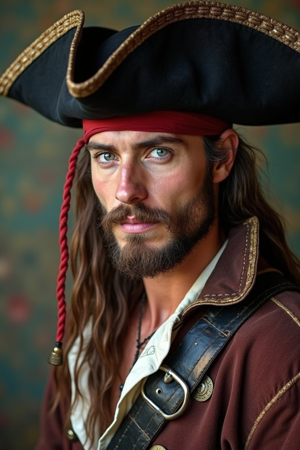 man as a Pirate in the 17th century