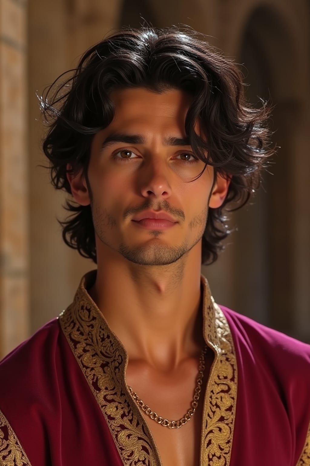 man as Aladdin prince  from Disney