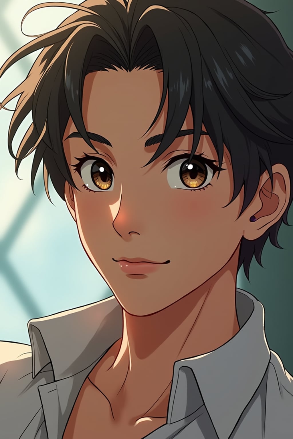 man as concept art of a line art anime anime illustration | | anime anime anime anime anime anime, cute - fine - face, pretty face, realistic shaded perfect face, fine details in the style of line art anime Studios. by stanley artgerm lau, wlop, rossdraws, james jean, andrei riabovitchev, marc simonetti, and sakimichan, trending on artstation