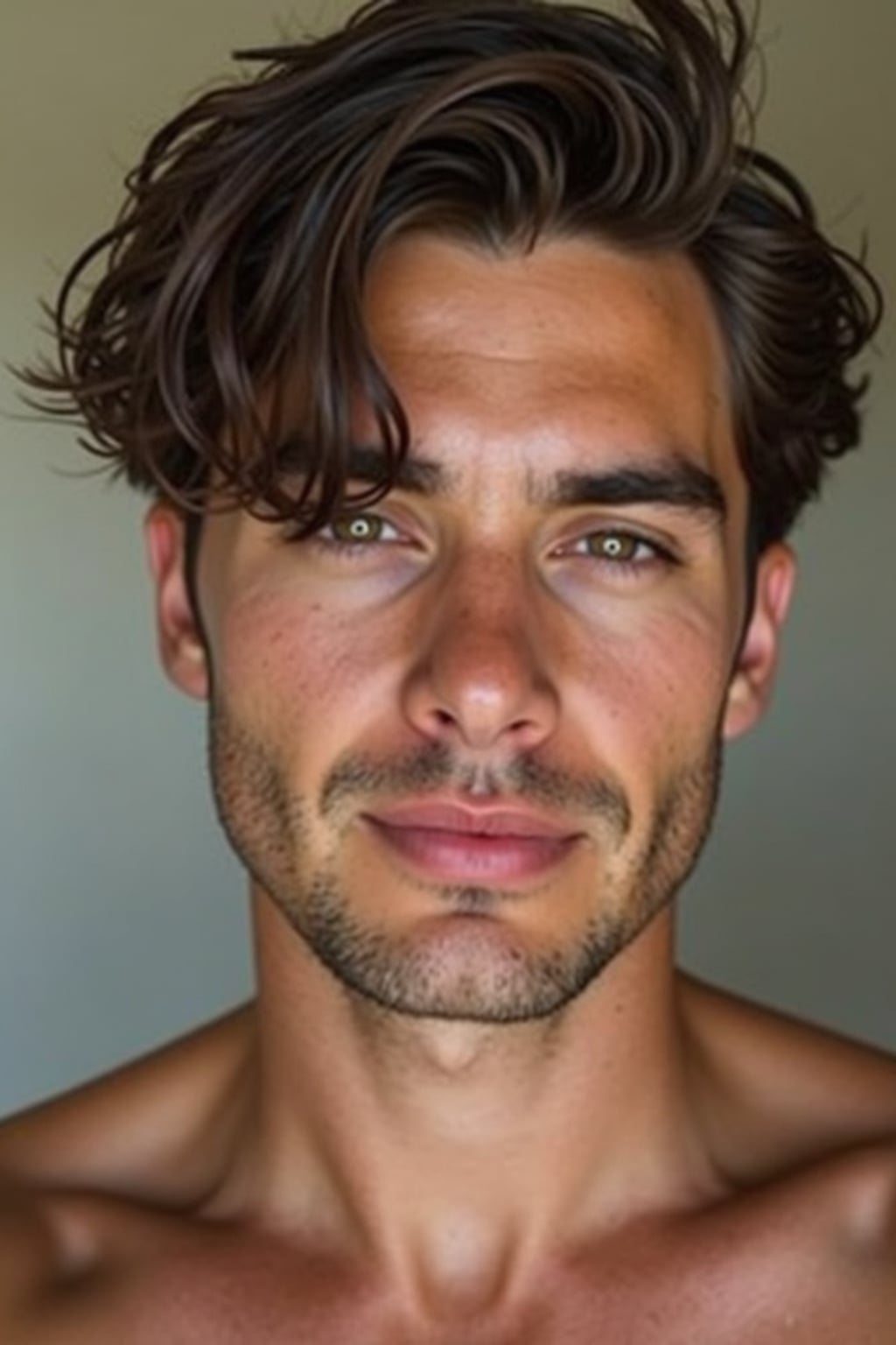 man as a Tinder profile photo. most swiped right person on Tinder