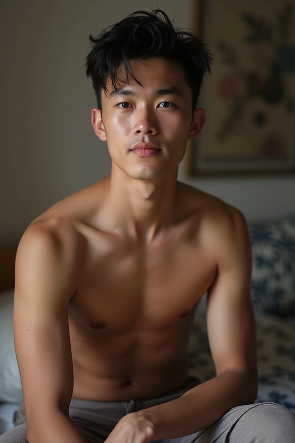 masculine  man as a Tinder photo