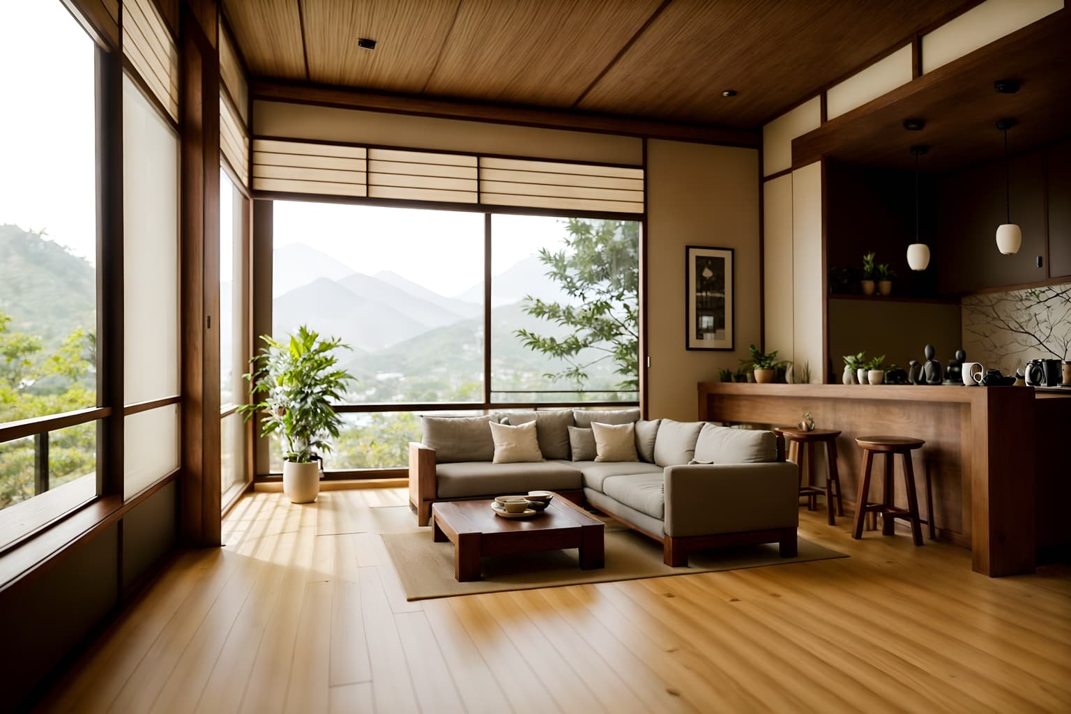 zen-style (coffee shop interior) . with simple furniture and natural light and clutter free and simplicity and japanese minimalist interior and asian interior and asian zen interior and calm and neutral colors. . cinematic photo, highly detailed, cinematic lighting, ultra-detailed, ultrarealistic, photorealism, 8k. zen interior design style. masterpiece, cinematic light, ultrarealistic+, photorealistic+, 8k, raw photo, realistic, sharp focus on eyes, (symmetrical eyes), (intact eyes), hyperrealistic, highest quality, best quality, , highly detailed, masterpiece, best quality, extremely detailed 8k wallpaper, masterpiece, best quality, ultra-detailed, best shadow, detailed background, detailed face, detailed eyes, high contrast, best illumination, detailed face, dulux, caustic, dynamic angle, detailed glow. dramatic lighting. highly detailed, insanely detailed hair, symmetrical, intricate details, professionally retouched, 8k high definition. strong bokeh. award winning photo.