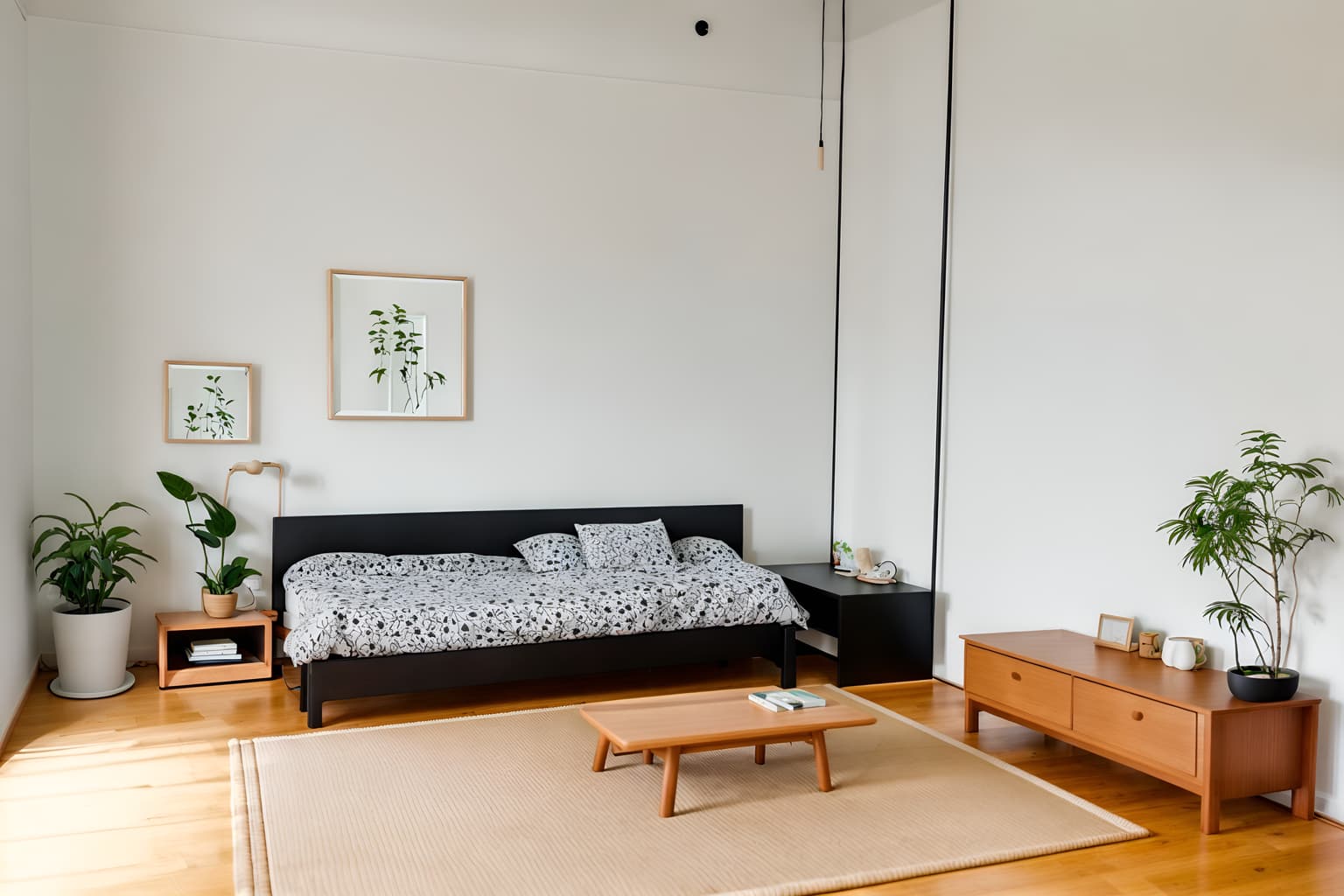 zen-style (kids room interior) with kids desk and plant and storage bench or ottoman and night light and headboard and mirror and bedside table or night stand and dresser closet. . with japanese interior and japanese minimalist interior and japanese minimalist interior and japanese minimalist interior and asian zen interior and clean lines and simple furniture and calm and neutral colors. . cinematic photo, highly detailed, cinematic lighting, ultra-detailed, ultrarealistic, photorealism, 8k. zen interior design style. masterpiece, cinematic light, ultrarealistic+, photorealistic+, 8k, raw photo, realistic, sharp focus on eyes, (symmetrical eyes), (intact eyes), hyperrealistic, highest quality, best quality, , highly detailed, masterpiece, best quality, extremely detailed 8k wallpaper, masterpiece, best quality, ultra-detailed, best shadow, detailed background, detailed face, detailed eyes, high contrast, best illumination, detailed face, dulux, caustic, dynamic angle, detailed glow. dramatic lighting. highly detailed, insanely detailed hair, symmetrical, intricate details, professionally retouched, 8k high definition. strong bokeh. award winning photo.