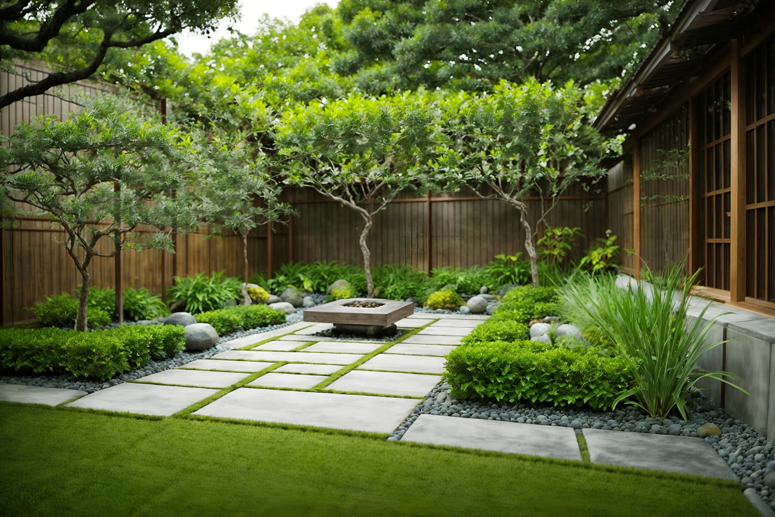 zen-style designed (outdoor garden ) with garden plants and grass and garden tree and garden plants. . with japanese minimalist and asian and serenity and harmony and calm and neutral colors and japanese minimalist and clutter free and asian zen and clean lines. . cinematic photo, highly detailed, cinematic lighting, ultra-detailed, ultrarealistic, photorealism, 8k. zen design style. masterpiece, cinematic light, ultrarealistic+, photorealistic+, 8k, raw photo, realistic, sharp focus on eyes, (symmetrical eyes), (intact eyes), hyperrealistic, highest quality, best quality, , highly detailed, masterpiece, best quality, extremely detailed 8k wallpaper, masterpiece, best quality, ultra-detailed, best shadow, detailed background, detailed face, detailed eyes, high contrast, best illumination, detailed face, dulux, caustic, dynamic angle, detailed glow. dramatic lighting. highly detailed, insanely detailed hair, symmetrical, intricate details, professionally retouched, 8k high definition. strong bokeh. award winning photo.