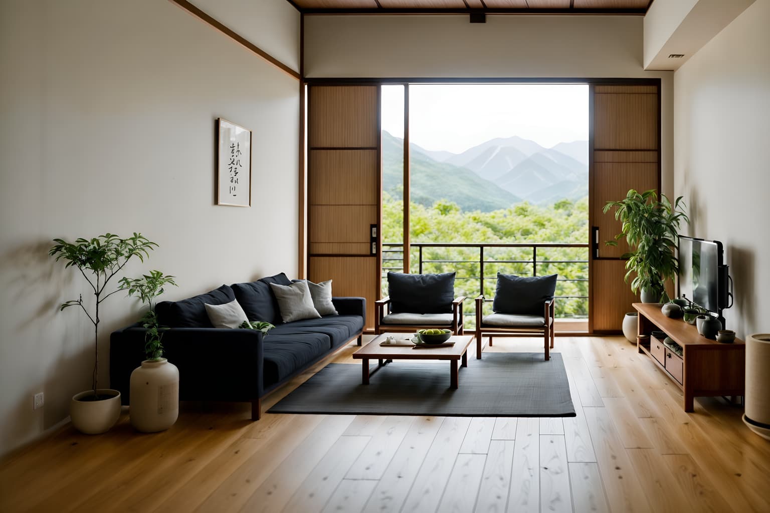 zen-style (kitchen living combo interior) with plant and sink and chairs and stove and rug and coffee tables and sofa and occasional tables. . with asian interior and simple furniture and japanese minimalist interior and clean lines and simplicity and japanese minimalist interior and japanese minimalist interior and natural light. . cinematic photo, highly detailed, cinematic lighting, ultra-detailed, ultrarealistic, photorealism, 8k. zen interior design style. masterpiece, cinematic light, ultrarealistic+, photorealistic+, 8k, raw photo, realistic, sharp focus on eyes, (symmetrical eyes), (intact eyes), hyperrealistic, highest quality, best quality, , highly detailed, masterpiece, best quality, extremely detailed 8k wallpaper, masterpiece, best quality, ultra-detailed, best shadow, detailed background, detailed face, detailed eyes, high contrast, best illumination, detailed face, dulux, caustic, dynamic angle, detailed glow. dramatic lighting. highly detailed, insanely detailed hair, symmetrical, intricate details, professionally retouched, 8k high definition. strong bokeh. award winning photo.