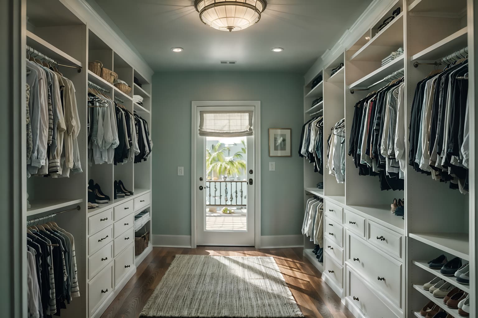 coastal-style (walk in closet interior) . with . . cinematic photo, highly detailed, cinematic lighting, ultra-detailed, ultrarealistic, photorealism, 8k. coastal interior design style. masterpiece, cinematic light, ultrarealistic+, photorealistic+, 8k, raw photo, realistic, sharp focus on eyes, (symmetrical eyes), (intact eyes), hyperrealistic, highest quality, best quality, , highly detailed, masterpiece, best quality, extremely detailed 8k wallpaper, masterpiece, best quality, ultra-detailed, best shadow, detailed background, detailed face, detailed eyes, high contrast, best illumination, detailed face, dulux, caustic, dynamic angle, detailed glow. dramatic lighting. highly detailed, insanely detailed hair, symmetrical, intricate details, professionally retouched, 8k high definition. strong bokeh. award winning photo.