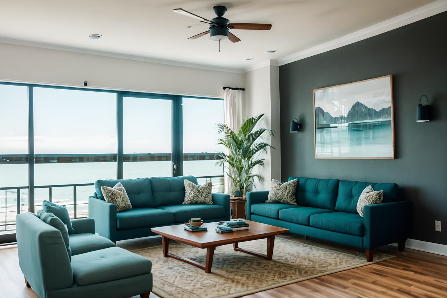 coastal-style (coworking space interior) with seating area with sofa and lounge chairs and office chairs and office desks and seating area with sofa. . with . . cinematic photo, highly detailed, cinematic lighting, ultra-detailed, ultrarealistic, photorealism, 8k. coastal interior design style. masterpiece, cinematic light, ultrarealistic+, photorealistic+, 8k, raw photo, realistic, sharp focus on eyes, (symmetrical eyes), (intact eyes), hyperrealistic, highest quality, best quality, , highly detailed, masterpiece, best quality, extremely detailed 8k wallpaper, masterpiece, best quality, ultra-detailed, best shadow, detailed background, detailed face, detailed eyes, high contrast, best illumination, detailed face, dulux, caustic, dynamic angle, detailed glow. dramatic lighting. highly detailed, insanely detailed hair, symmetrical, intricate details, professionally retouched, 8k high definition. strong bokeh. award winning photo.