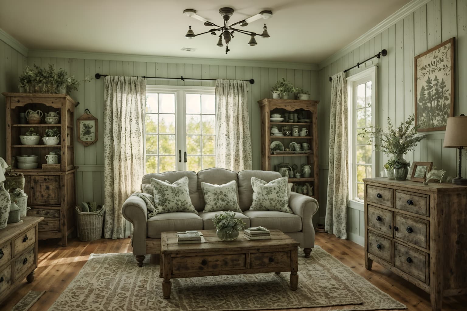 cottagecore-style (clothing store interior) . with cottage style and country style and floral patterns and muted colors and rustic and traditional and natural and organic. . cinematic photo, highly detailed, cinematic lighting, ultra-detailed, ultrarealistic, photorealism, 8k. cottagecore interior design style. masterpiece, cinematic light, ultrarealistic+, photorealistic+, 8k, raw photo, realistic, sharp focus on eyes, (symmetrical eyes), (intact eyes), hyperrealistic, highest quality, best quality, , highly detailed, masterpiece, best quality, extremely detailed 8k wallpaper, masterpiece, best quality, ultra-detailed, best shadow, detailed background, detailed face, detailed eyes, high contrast, best illumination, detailed face, dulux, caustic, dynamic angle, detailed glow. dramatic lighting. highly detailed, insanely detailed hair, symmetrical, intricate details, professionally retouched, 8k high definition. strong bokeh. award winning photo.