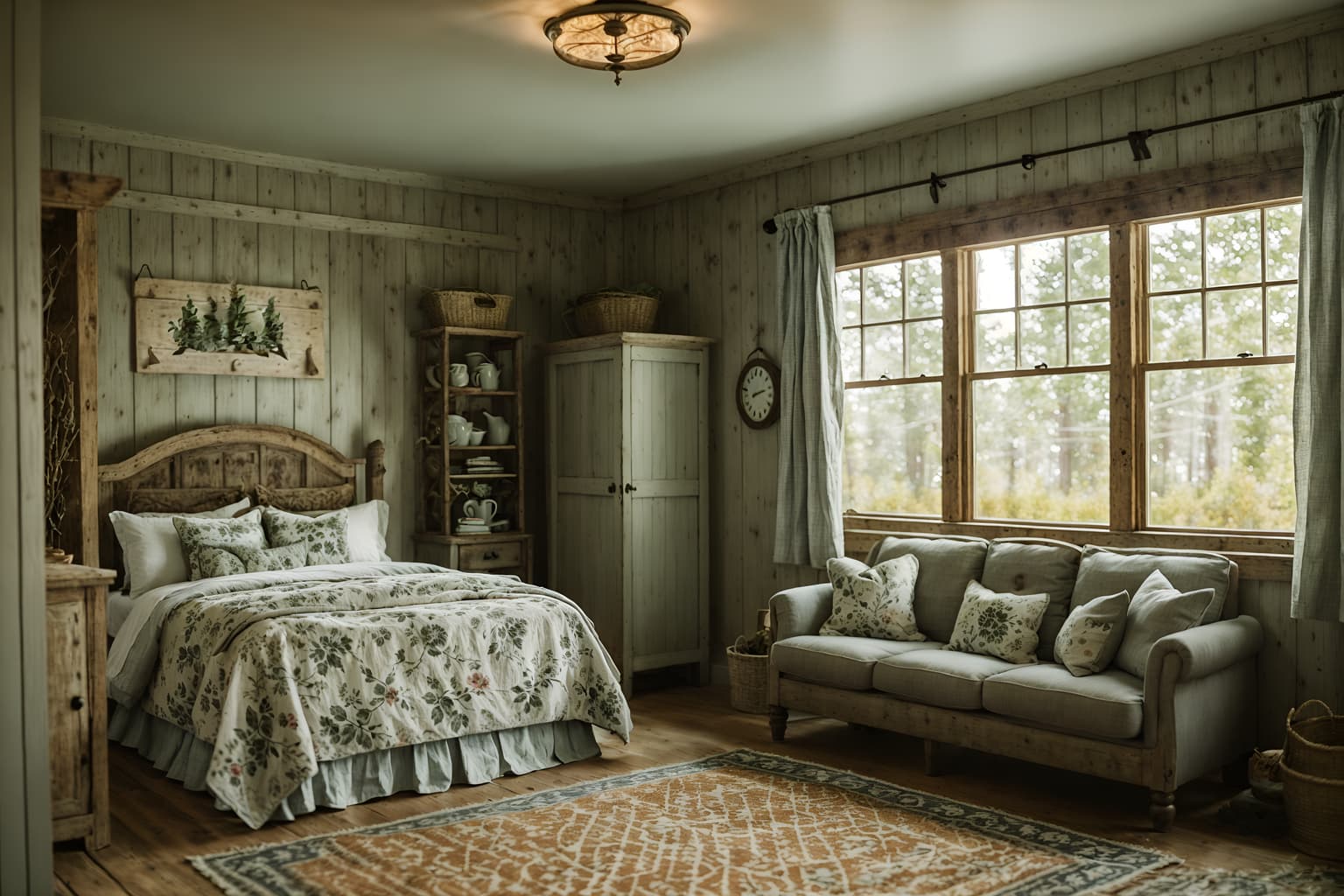 cottagecore-style (clothing store interior) . with cottage style and country style and floral patterns and muted colors and rustic and traditional and natural and organic. . cinematic photo, highly detailed, cinematic lighting, ultra-detailed, ultrarealistic, photorealism, 8k. cottagecore interior design style. masterpiece, cinematic light, ultrarealistic+, photorealistic+, 8k, raw photo, realistic, sharp focus on eyes, (symmetrical eyes), (intact eyes), hyperrealistic, highest quality, best quality, , highly detailed, masterpiece, best quality, extremely detailed 8k wallpaper, masterpiece, best quality, ultra-detailed, best shadow, detailed background, detailed face, detailed eyes, high contrast, best illumination, detailed face, dulux, caustic, dynamic angle, detailed glow. dramatic lighting. highly detailed, insanely detailed hair, symmetrical, intricate details, professionally retouched, 8k high definition. strong bokeh. award winning photo.