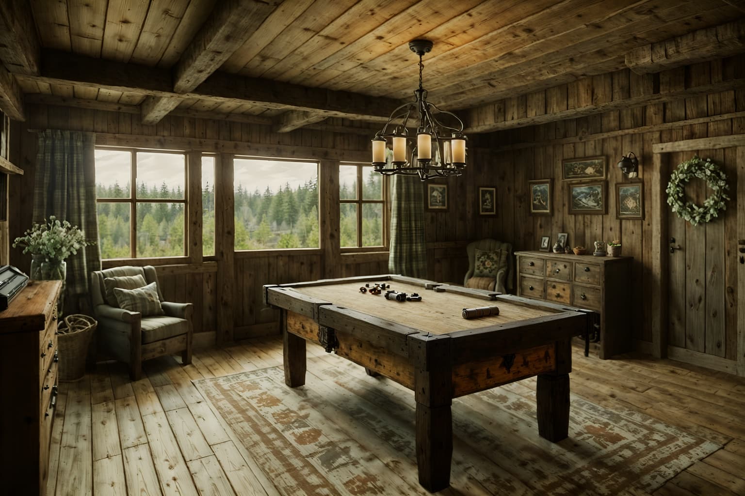 cottagecore-style (gaming room interior) . with organic and traditional and earthy and country style and rustic and floral patterns and cottage style and natural. . cinematic photo, highly detailed, cinematic lighting, ultra-detailed, ultrarealistic, photorealism, 8k. cottagecore interior design style. masterpiece, cinematic light, ultrarealistic+, photorealistic+, 8k, raw photo, realistic, sharp focus on eyes, (symmetrical eyes), (intact eyes), hyperrealistic, highest quality, best quality, , highly detailed, masterpiece, best quality, extremely detailed 8k wallpaper, masterpiece, best quality, ultra-detailed, best shadow, detailed background, detailed face, detailed eyes, high contrast, best illumination, detailed face, dulux, caustic, dynamic angle, detailed glow. dramatic lighting. highly detailed, insanely detailed hair, symmetrical, intricate details, professionally retouched, 8k high definition. strong bokeh. award winning photo.