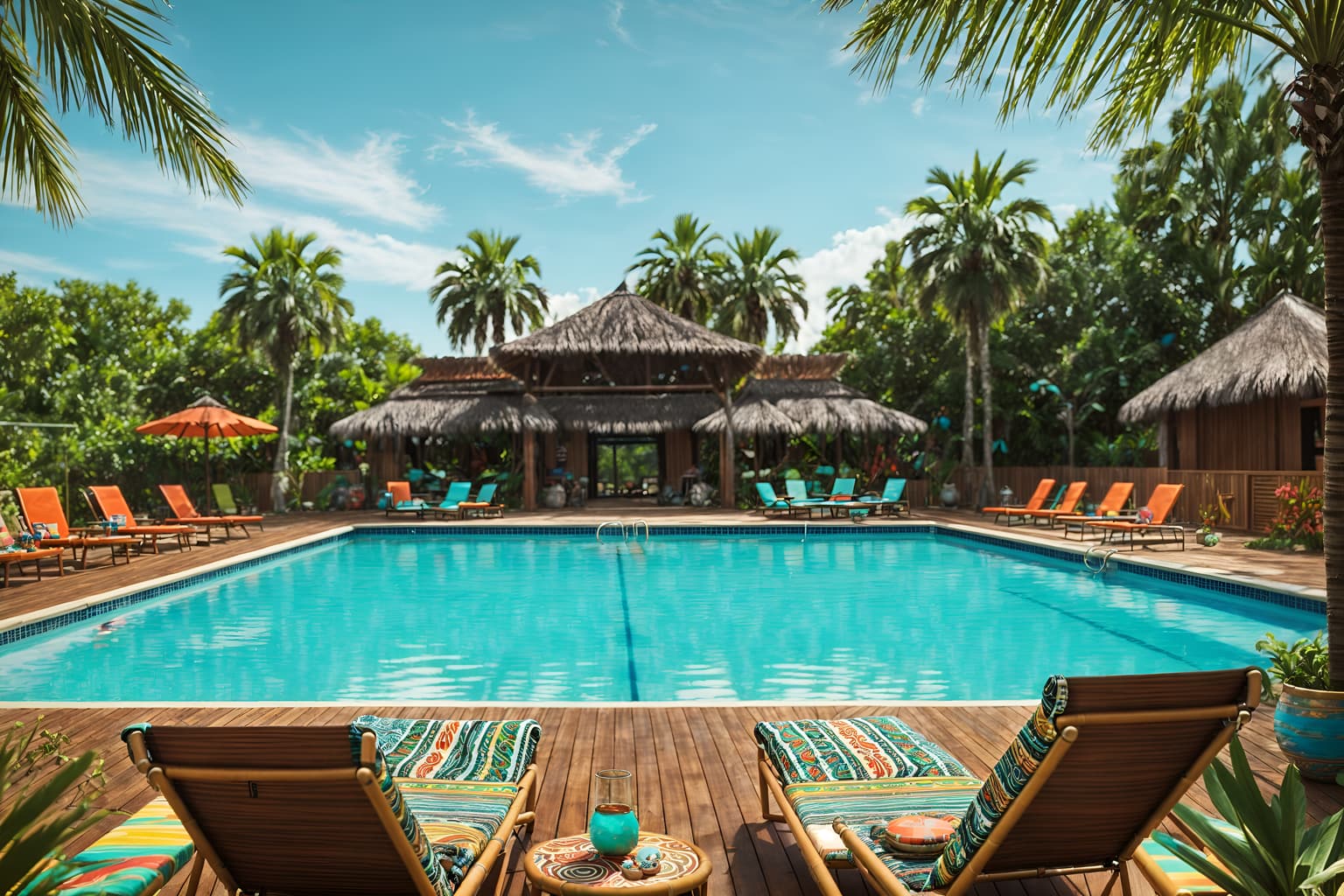 bohemian-style designed (outdoor pool area ) with pool lounge chairs and pool lights and pool and pool lounge chairs. . with mixed patterns and a lack of structure and travel trinkets and metals and playful colors and playful textures and woods and animal hides. . cinematic photo, highly detailed, cinematic lighting, ultra-detailed, ultrarealistic, photorealism, 8k. bohemian design style. masterpiece, cinematic light, ultrarealistic+, photorealistic+, 8k, raw photo, realistic, sharp focus on eyes, (symmetrical eyes), (intact eyes), hyperrealistic, highest quality, best quality, , highly detailed, masterpiece, best quality, extremely detailed 8k wallpaper, masterpiece, best quality, ultra-detailed, best shadow, detailed background, detailed face, detailed eyes, high contrast, best illumination, detailed face, dulux, caustic, dynamic angle, detailed glow. dramatic lighting. highly detailed, insanely detailed hair, symmetrical, intricate details, professionally retouched, 8k high definition. strong bokeh. award winning photo.