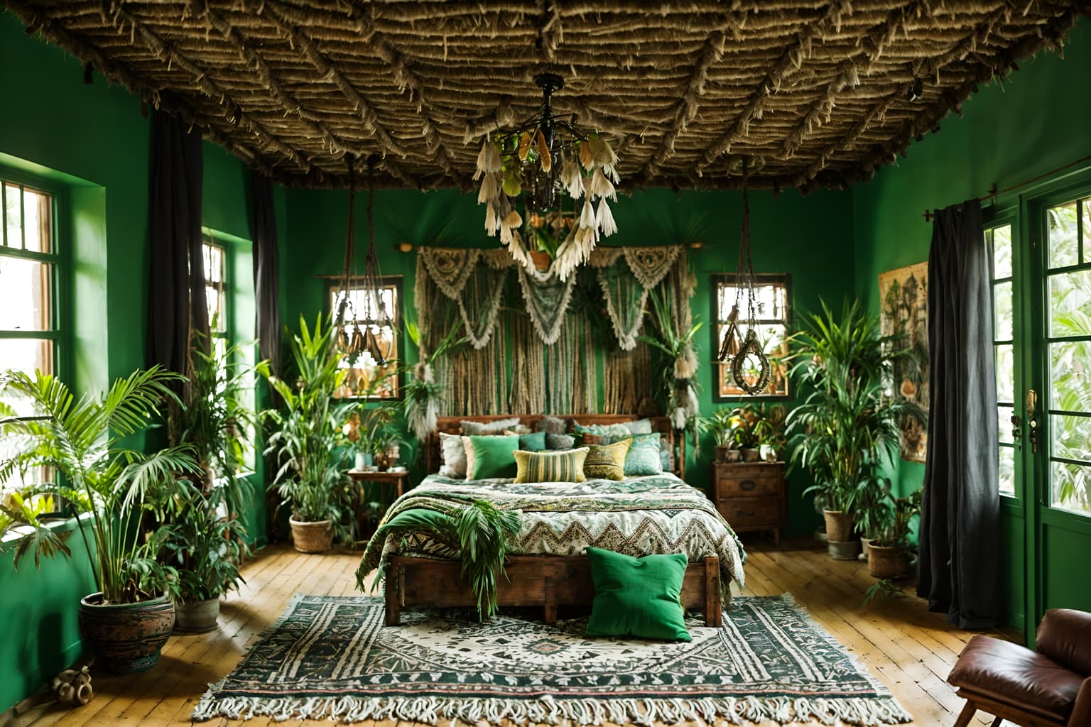 bohemian-style (clothing store interior) . with playful textures and lush green nature and a lack of structure and playful patterns and woods and natural materials and mixed patterns and bold patterns. . cinematic photo, highly detailed, cinematic lighting, ultra-detailed, ultrarealistic, photorealism, 8k. bohemian interior design style. masterpiece, cinematic light, ultrarealistic+, photorealistic+, 8k, raw photo, realistic, sharp focus on eyes, (symmetrical eyes), (intact eyes), hyperrealistic, highest quality, best quality, , highly detailed, masterpiece, best quality, extremely detailed 8k wallpaper, masterpiece, best quality, ultra-detailed, best shadow, detailed background, detailed face, detailed eyes, high contrast, best illumination, detailed face, dulux, caustic, dynamic angle, detailed glow. dramatic lighting. highly detailed, insanely detailed hair, symmetrical, intricate details, professionally retouched, 8k high definition. strong bokeh. award winning photo.