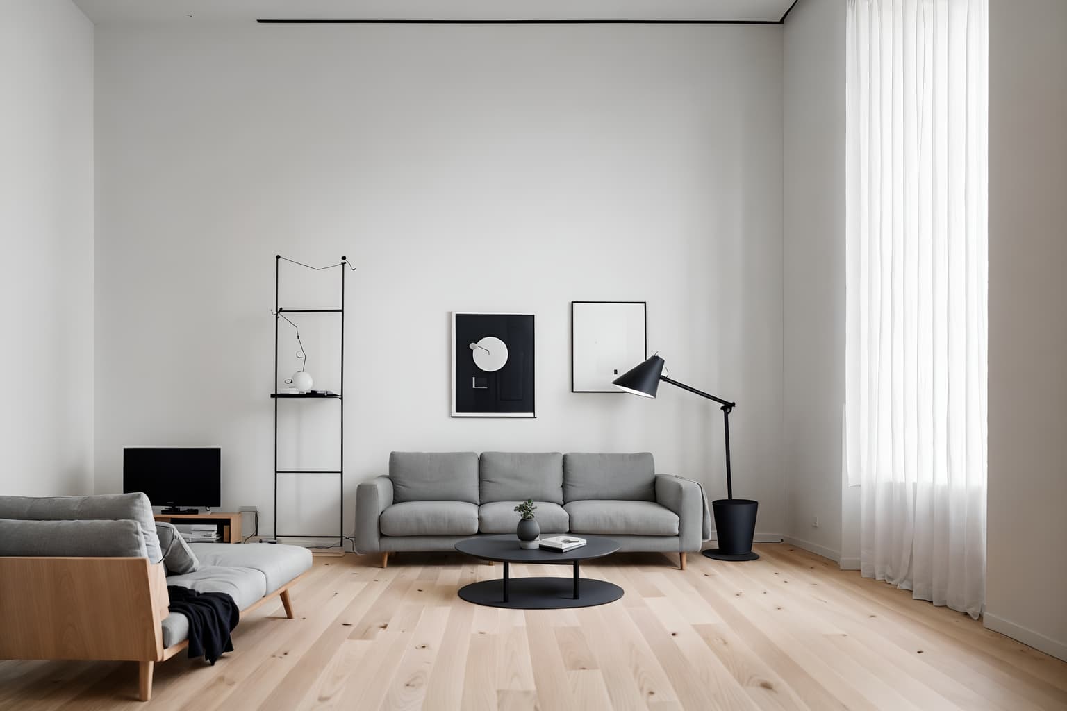 minimalist-style (clothing store interior) . with functional furniture and clean lines and lots of light and focus on the shape, colour and texture of just a few of essential elements and a monochromatic palette with colour used as an accent and an open floor plan and functional furniture. . cinematic photo, highly detailed, cinematic lighting, ultra-detailed, ultrarealistic, photorealism, 8k. minimalist interior design style. masterpiece, cinematic light, ultrarealistic+, photorealistic+, 8k, raw photo, realistic, sharp focus on eyes, (symmetrical eyes), (intact eyes), hyperrealistic, highest quality, best quality, , highly detailed, masterpiece, best quality, extremely detailed 8k wallpaper, masterpiece, best quality, ultra-detailed, best shadow, detailed background, detailed face, detailed eyes, high contrast, best illumination, detailed face, dulux, caustic, dynamic angle, detailed glow. dramatic lighting. highly detailed, insanely detailed hair, symmetrical, intricate details, professionally retouched, 8k high definition. strong bokeh. award winning photo.