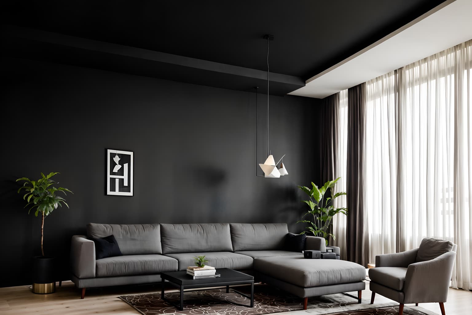 minimalist-style (hotel lobby interior) with sofas and coffee tables and furniture and lounge chairs and plant and hanging lamps and rug and check in desk. . with an open floor plan and clean lines and focus on the shape, colour and texture of just a few of essential elements and a monochromatic palette with colour used as an accent and lots of light and functional furniture and an open floor plan. . cinematic photo, highly detailed, cinematic lighting, ultra-detailed, ultrarealistic, photorealism, 8k. minimalist interior design style. masterpiece, cinematic light, ultrarealistic+, photorealistic+, 8k, raw photo, realistic, sharp focus on eyes, (symmetrical eyes), (intact eyes), hyperrealistic, highest quality, best quality, , highly detailed, masterpiece, best quality, extremely detailed 8k wallpaper, masterpiece, best quality, ultra-detailed, best shadow, detailed background, detailed face, detailed eyes, high contrast, best illumination, detailed face, dulux, caustic, dynamic angle, detailed glow. dramatic lighting. highly detailed, insanely detailed hair, symmetrical, intricate details, professionally retouched, 8k high definition. strong bokeh. award winning photo.