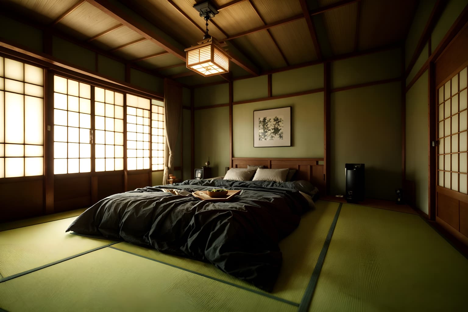 japanese design-style (attic interior) . with . . cinematic photo, highly detailed, cinematic lighting, ultra-detailed, ultrarealistic, photorealism, 8k. japanese design interior design style. masterpiece, cinematic light, ultrarealistic+, photorealistic+, 8k, raw photo, realistic, sharp focus on eyes, (symmetrical eyes), (intact eyes), hyperrealistic, highest quality, best quality, , highly detailed, masterpiece, best quality, extremely detailed 8k wallpaper, masterpiece, best quality, ultra-detailed, best shadow, detailed background, detailed face, detailed eyes, high contrast, best illumination, detailed face, dulux, caustic, dynamic angle, detailed glow. dramatic lighting. highly detailed, insanely detailed hair, symmetrical, intricate details, professionally retouched, 8k high definition. strong bokeh. award winning photo.