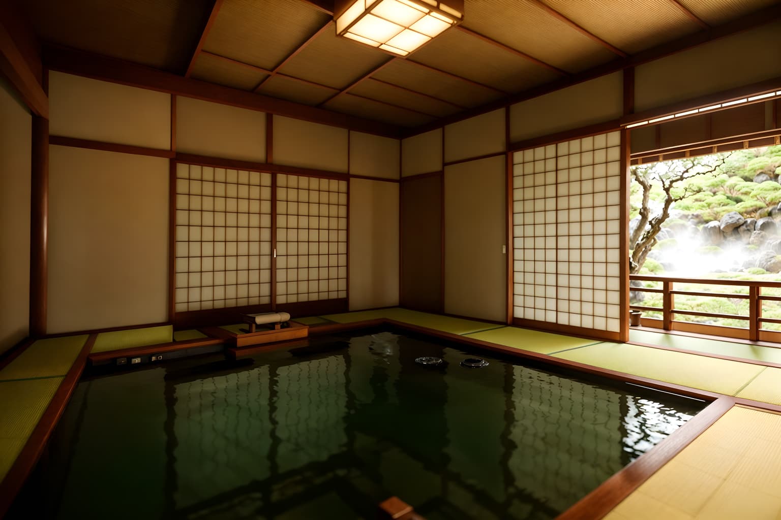 japanese design-style (onsen interior) . with . . cinematic photo, highly detailed, cinematic lighting, ultra-detailed, ultrarealistic, photorealism, 8k. japanese design interior design style. masterpiece, cinematic light, ultrarealistic+, photorealistic+, 8k, raw photo, realistic, sharp focus on eyes, (symmetrical eyes), (intact eyes), hyperrealistic, highest quality, best quality, , highly detailed, masterpiece, best quality, extremely detailed 8k wallpaper, masterpiece, best quality, ultra-detailed, best shadow, detailed background, detailed face, detailed eyes, high contrast, best illumination, detailed face, dulux, caustic, dynamic angle, detailed glow. dramatic lighting. highly detailed, insanely detailed hair, symmetrical, intricate details, professionally retouched, 8k high definition. strong bokeh. award winning photo.